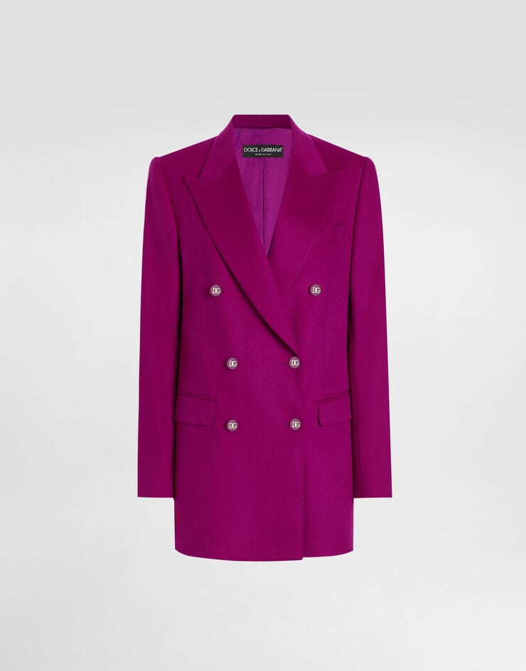 Dolce & Gabbana Chaqueta oversize de cachemira con botonadura doble