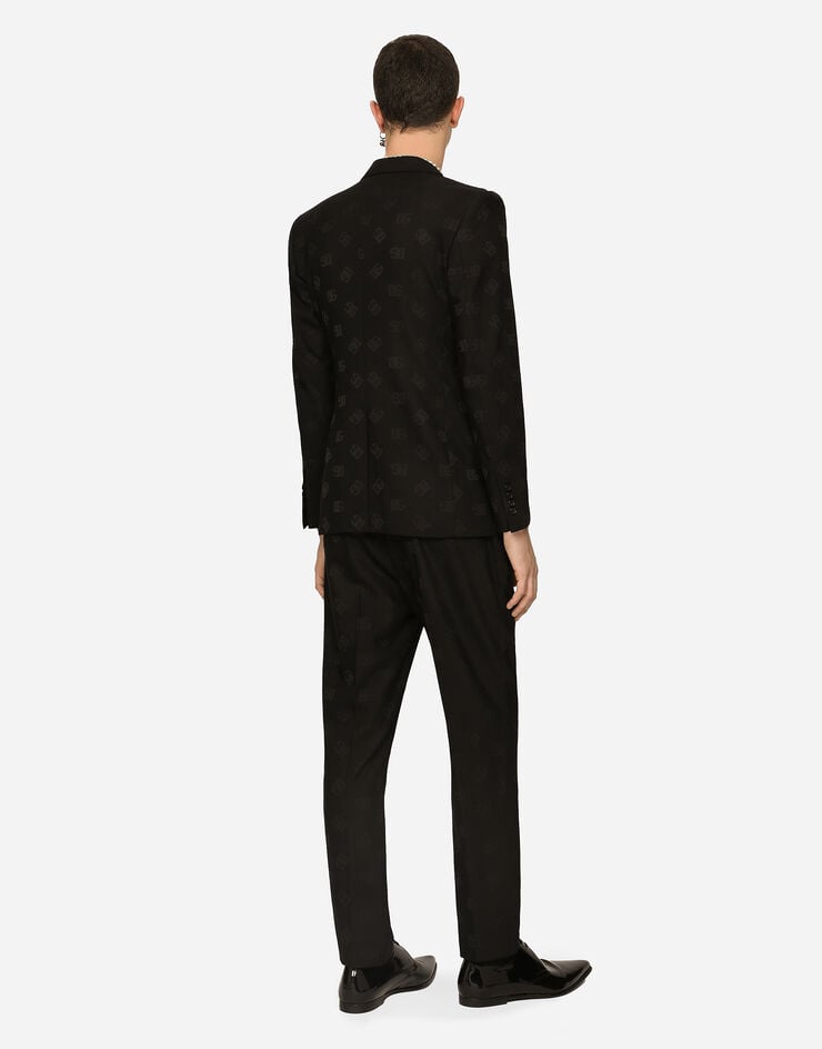 Dolce & Gabbana Chaqueta Sicilia De Botonadura Sencilla En Jacquard Con DG Monogram