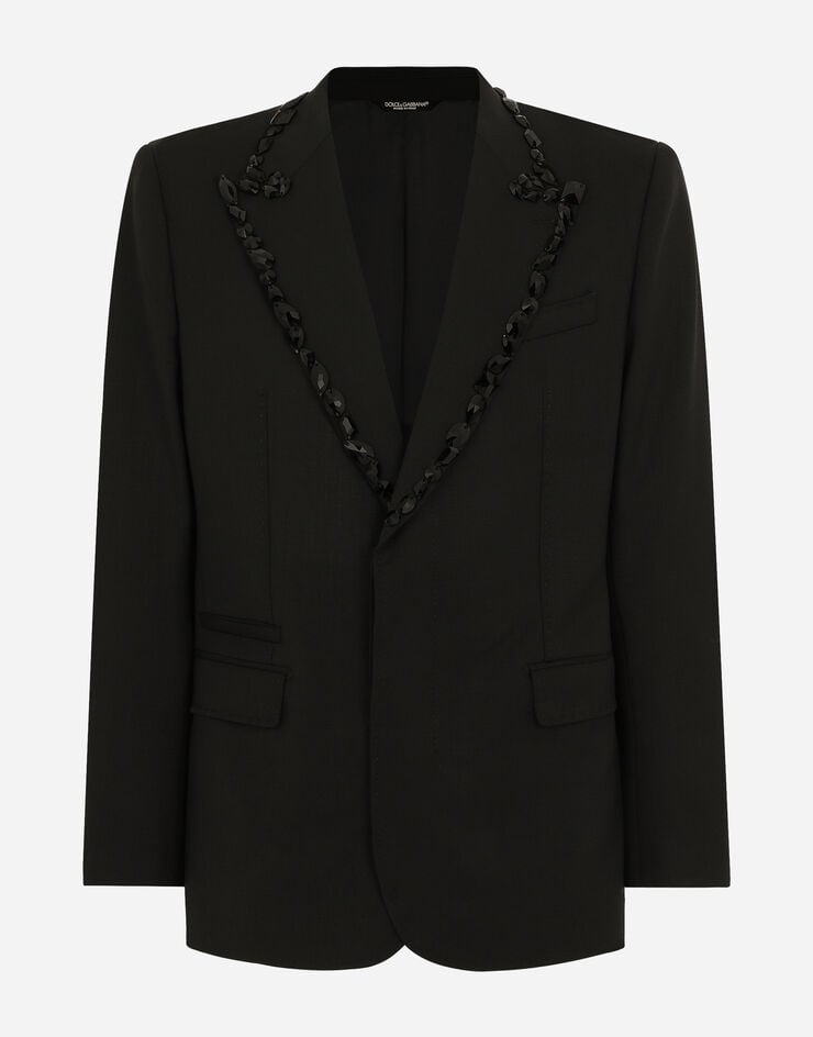 Dolce & Gabbana Chaqueta Sicilia de esmoquin de botonadura sencilla con strass