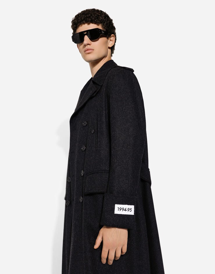 Dolce & Gabbana Chaquetón De Botonadura Doble De Cachemira