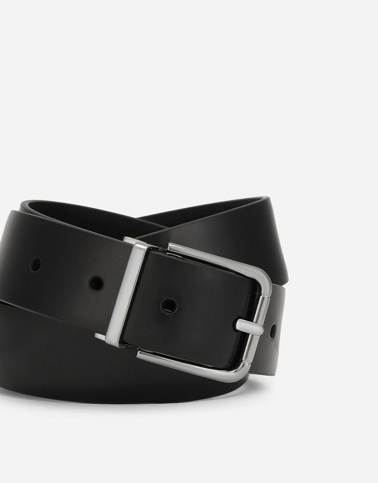 Dolce & Gabbana Cinturón De Piel De Becerro Cepillada