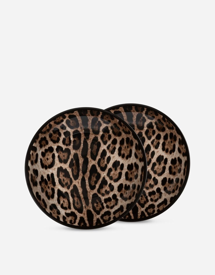 Dolce & Gabbana Conjunto 2 platos hondos de porcelana