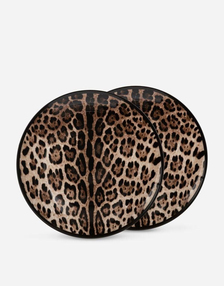 Dolce & Gabbana Conjunto 2 platos llanos de porcelana