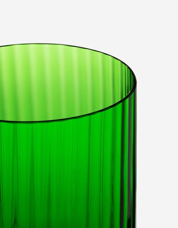 Dolce & Gabbana Conjunto De 2 Vasos De Refresco De Cristal De Murano