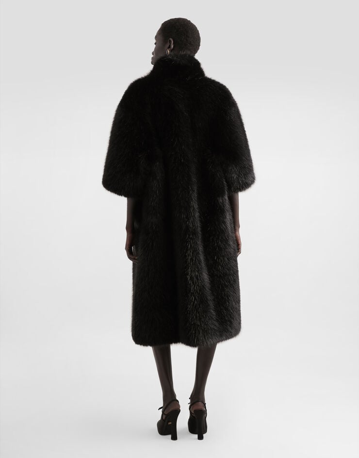 Dolce & Gabbana Abrigo De Pelo Sintético