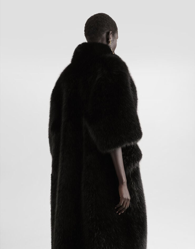 Dolce & Gabbana Abrigo De Pelo Sintético