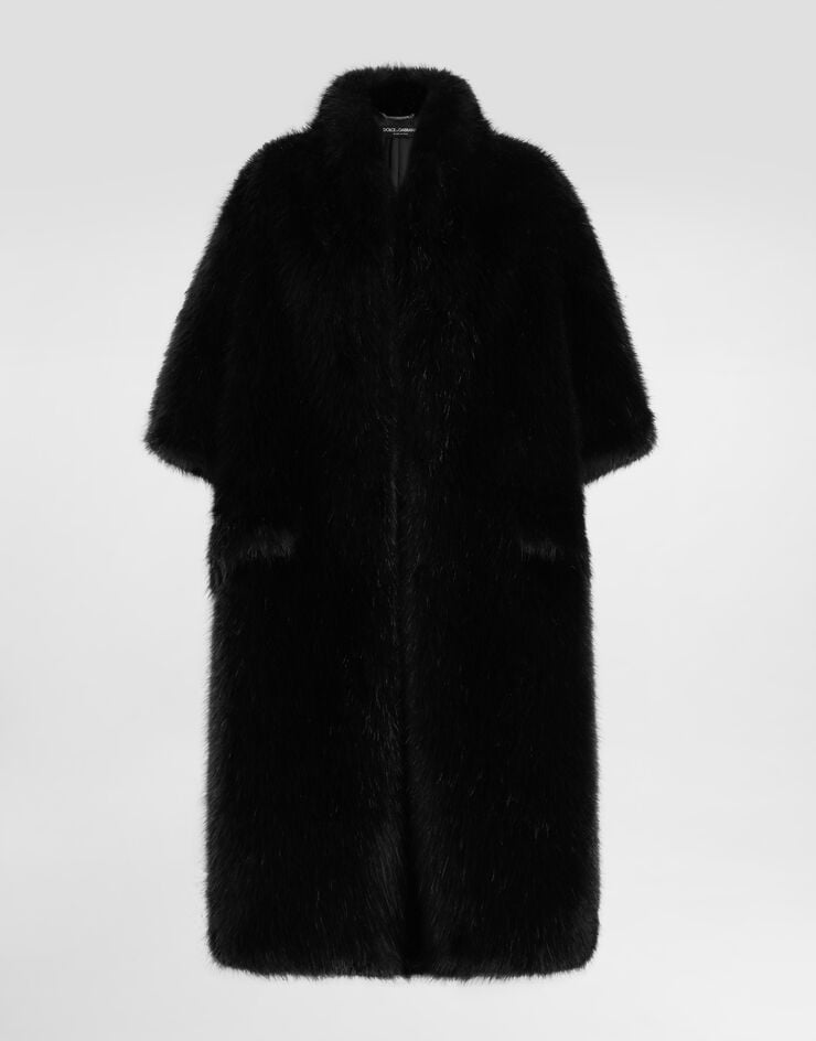 Dolce & Gabbana Abrigo De Pelo Sintético
