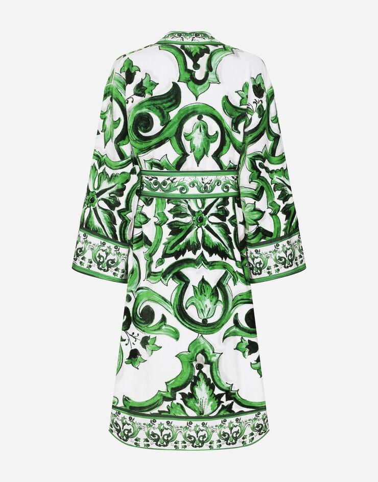 Dolce & Gabbana Albornoz De Rizo De Algodón