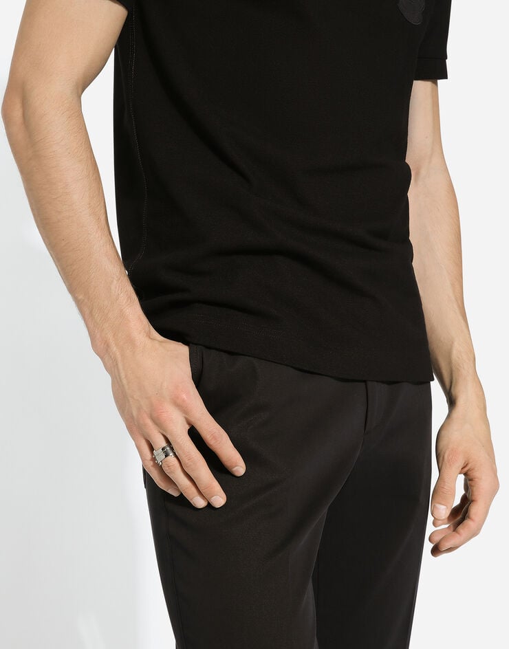 Dolce & Gabbana Anillo Con Placa Con Logotipo