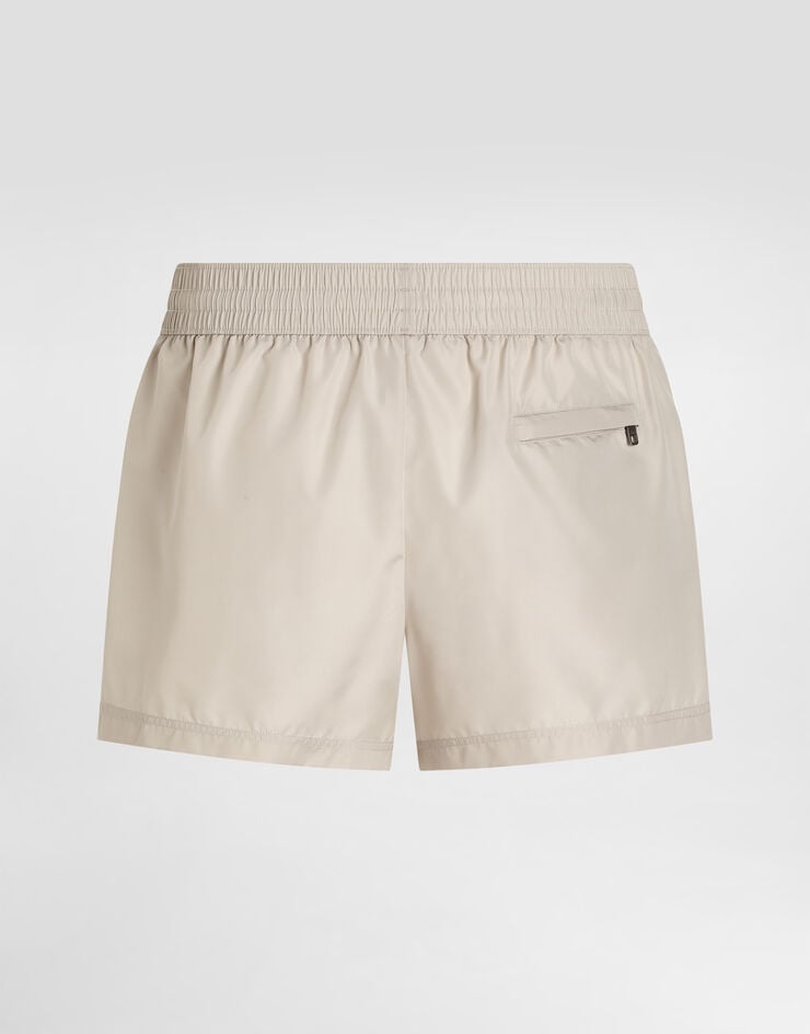 Dolce & Gabbana Bañador Bóxer Corto Con Placa