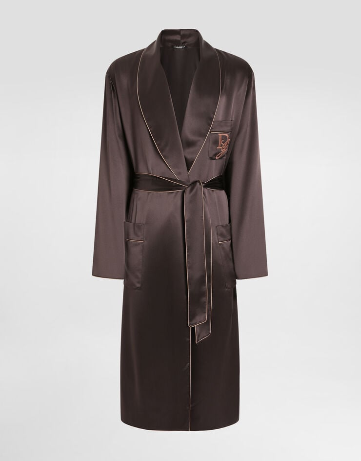 Dolce & Gabbana Batín de seda con bordado