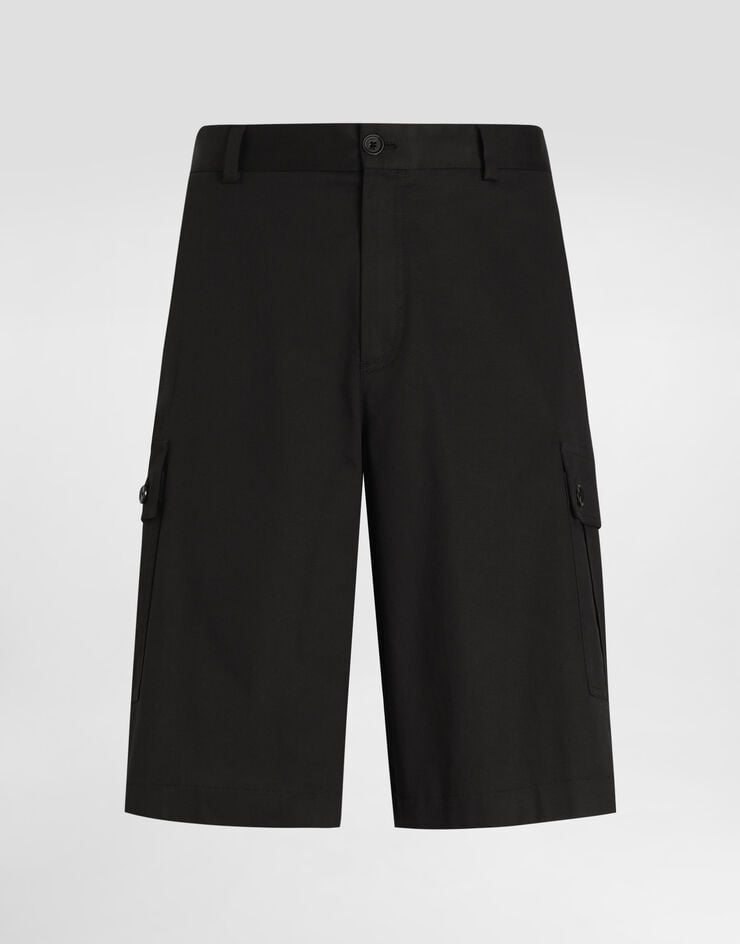 Dolce & Gabbana Bermudas Cargo De Algodón
