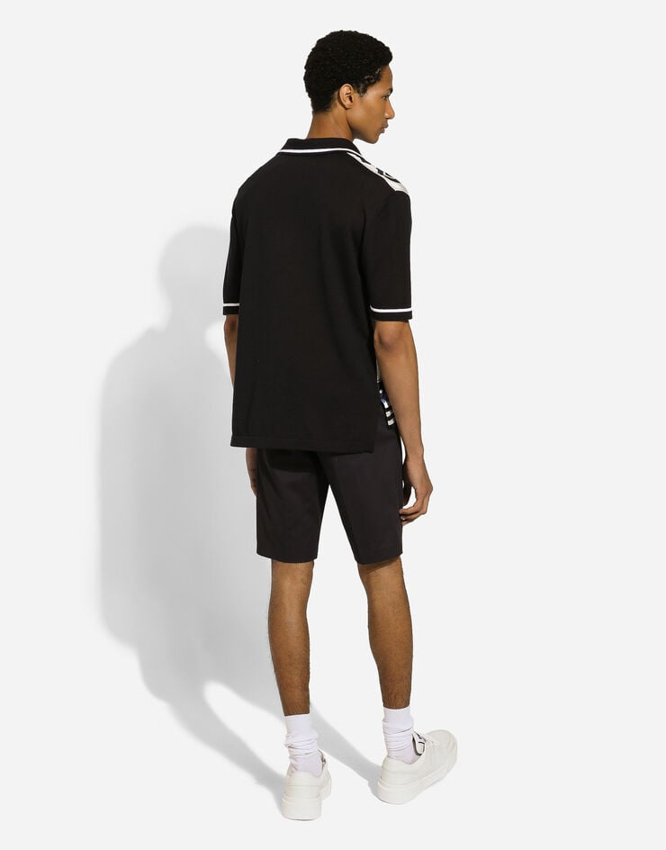 Dolce & Gabbana Bermudas De Algodón Elástico