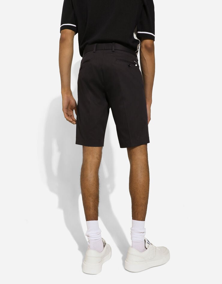 Dolce & Gabbana Bermudas De Algodón Elástico