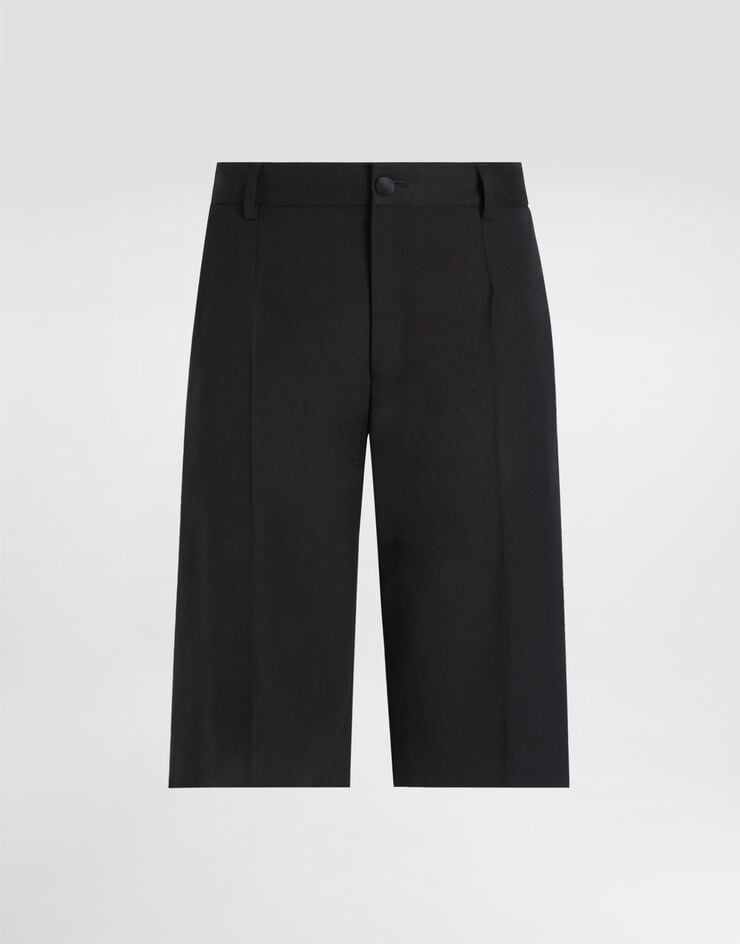 Dolce & Gabbana Bermudas de sarga de lana