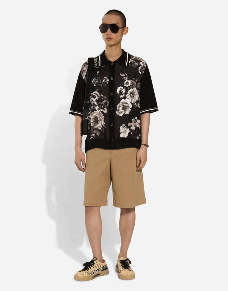 Dolce & Gabbana Bermudas En Dril De Algodón