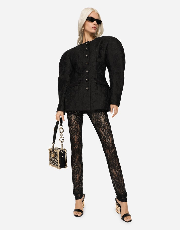 Dolce & Gabbana Bolso Dolce Box De Raso Con Bordado