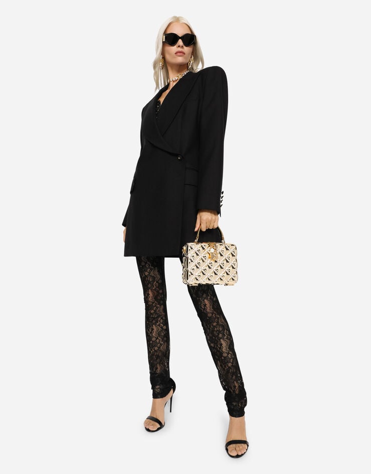 Dolce & Gabbana Bolso Dolce Box De Resina Con Strass