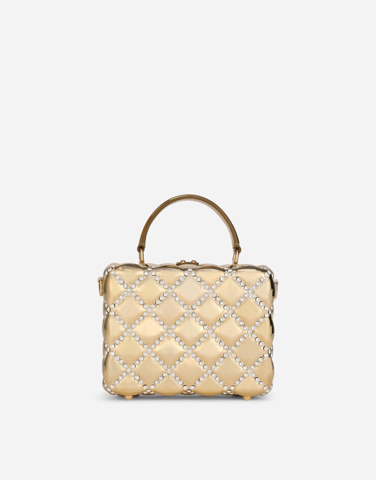Dolce & Gabbana Bolso Dolce Box De Resina Con Strass