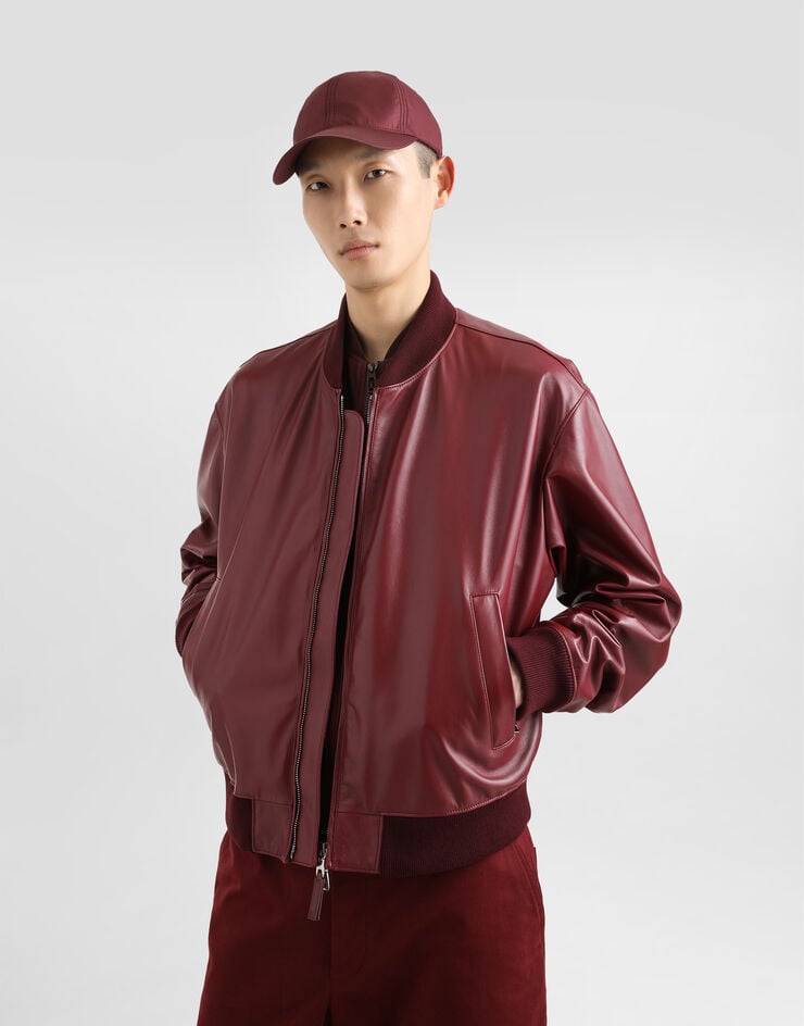 Dolce & Gabbana Bómber De Piel De Oveja