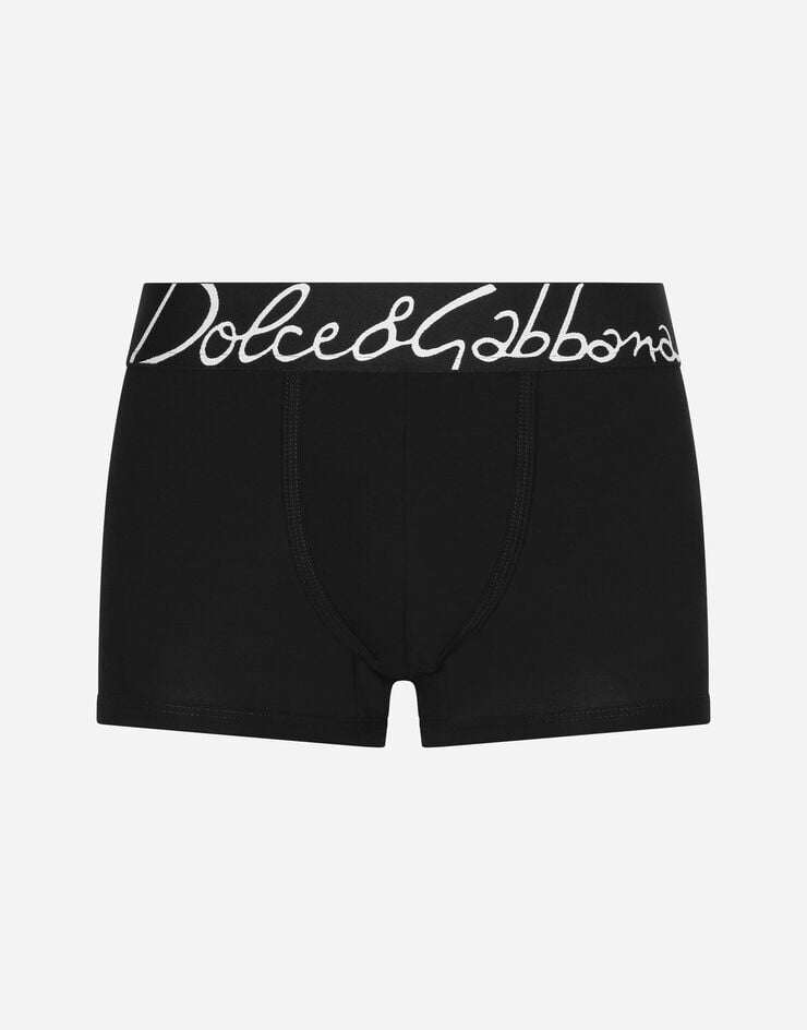 Dolce & Gabbana Bóxer Regular De Algodón Elástico