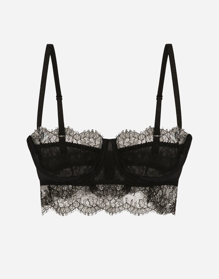 Dolce & Gabbana Bralette Balconette De Encaje