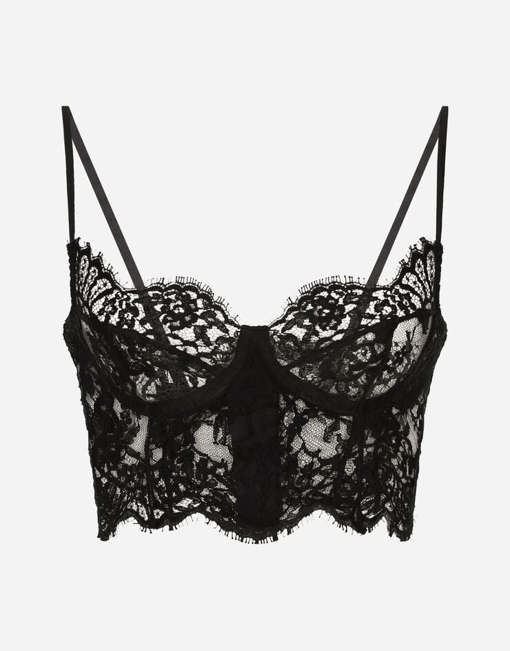 Dolce & Gabbana Bralette Balconette De Encaje