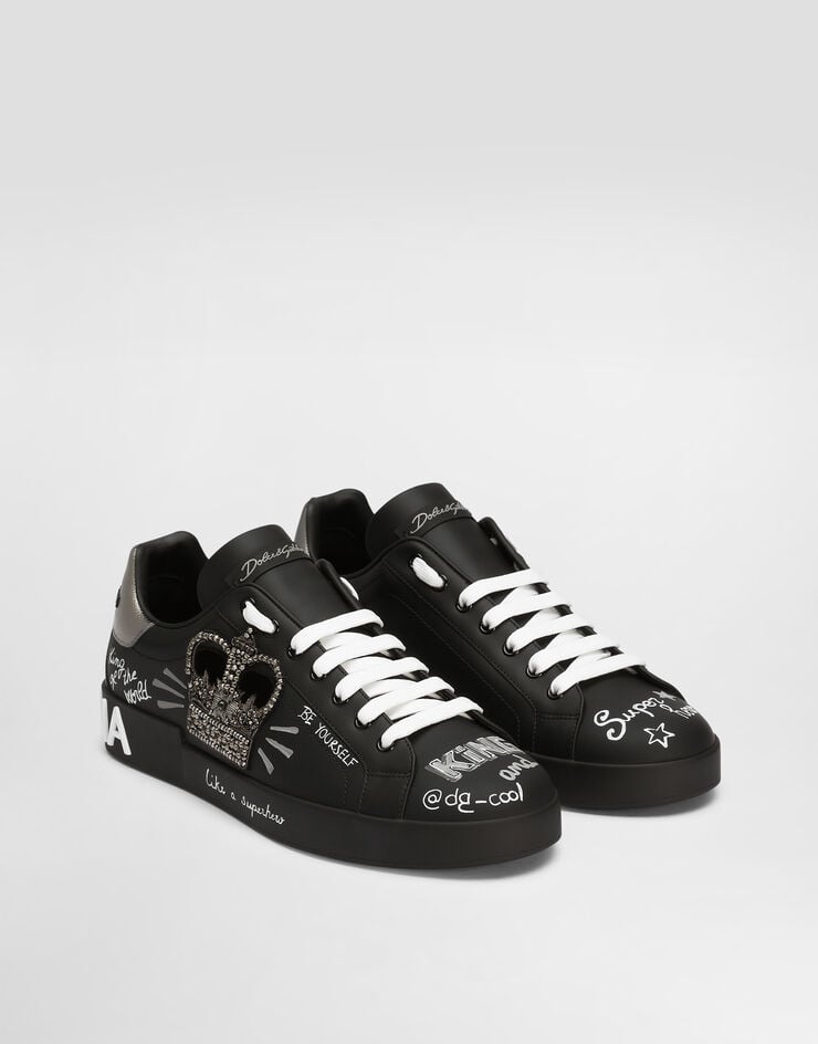 Dolce & Gabbana Calfskin Portofino Sneakers