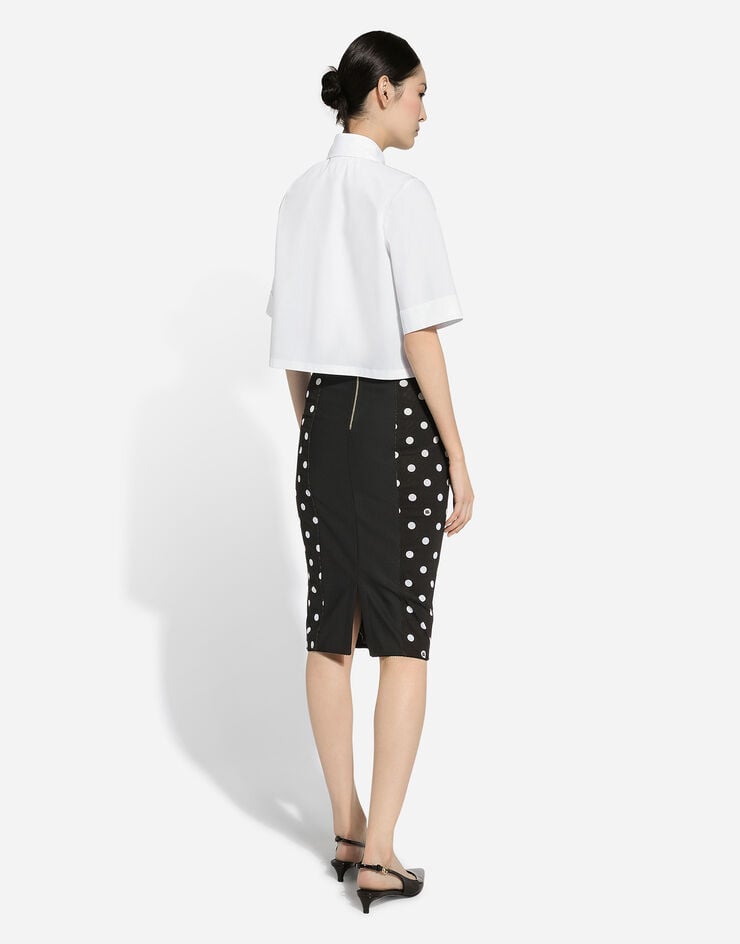 Dolce & Gabbana Camisa Corta De Algodón