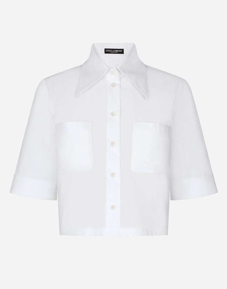Dolce & Gabbana Camisa Corta De Algodón