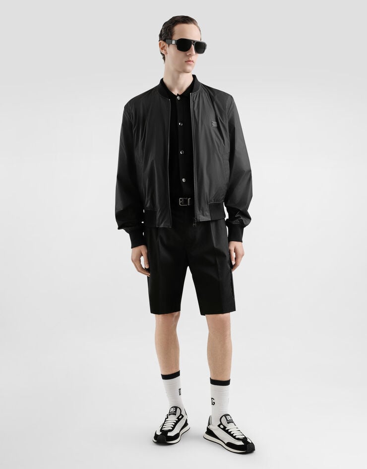 Dolce & Gabbana Camisa De Algodón Con Placa