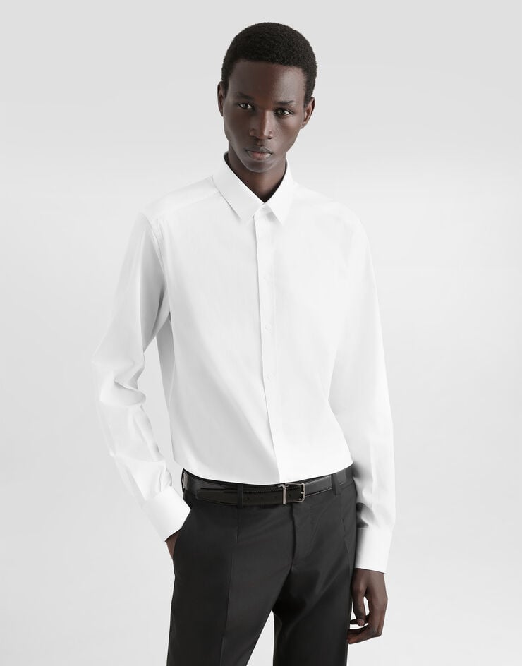 Dolce & Gabbana Camisa Gold De Popelina Elástica