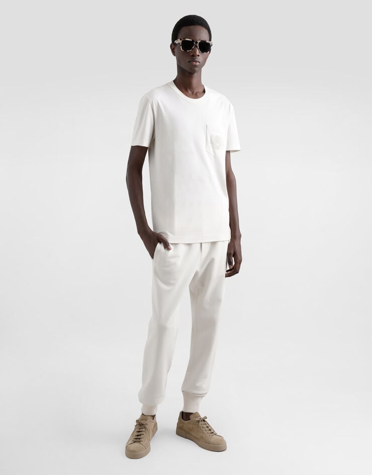 Dolce & Gabbana Camiseta De Algodón Con Logotipo