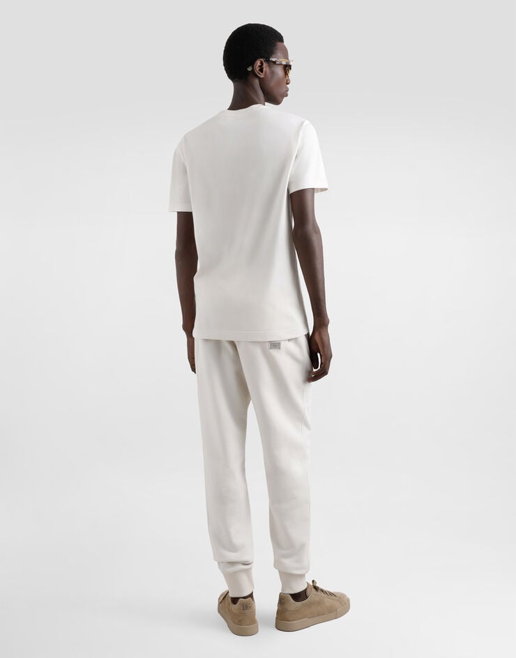 Dolce & Gabbana Camiseta De Algodón Con Logotipo