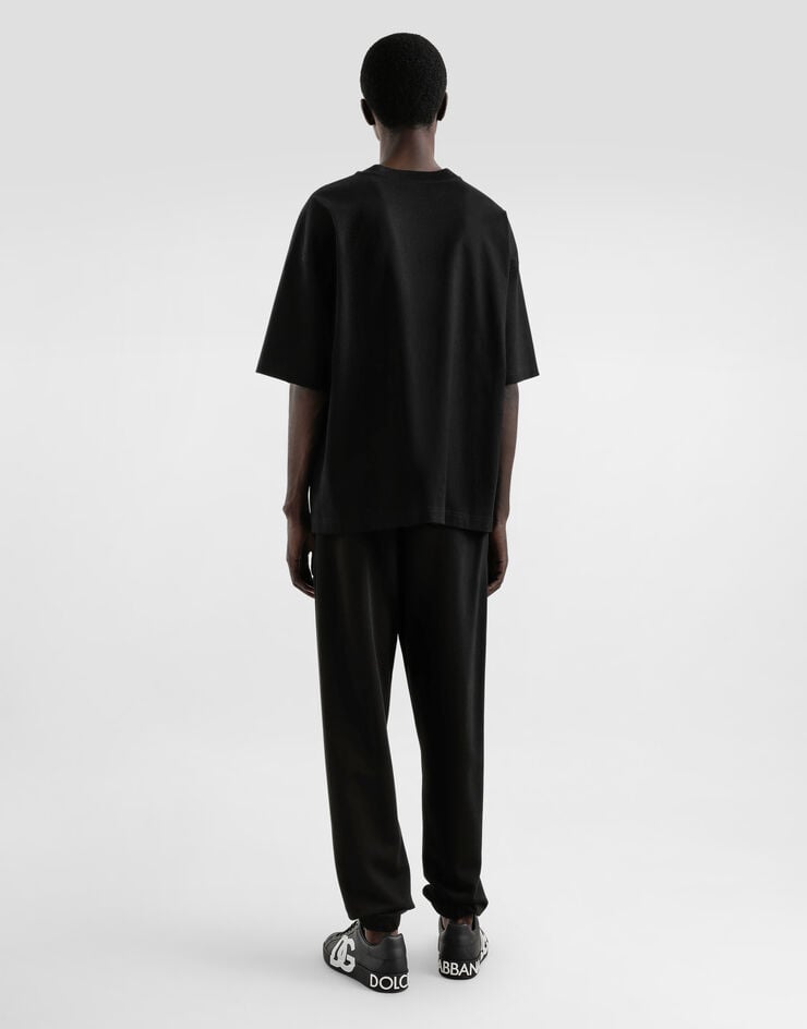 Dolce & Gabbana Camiseta De Algodón Con Logotipo