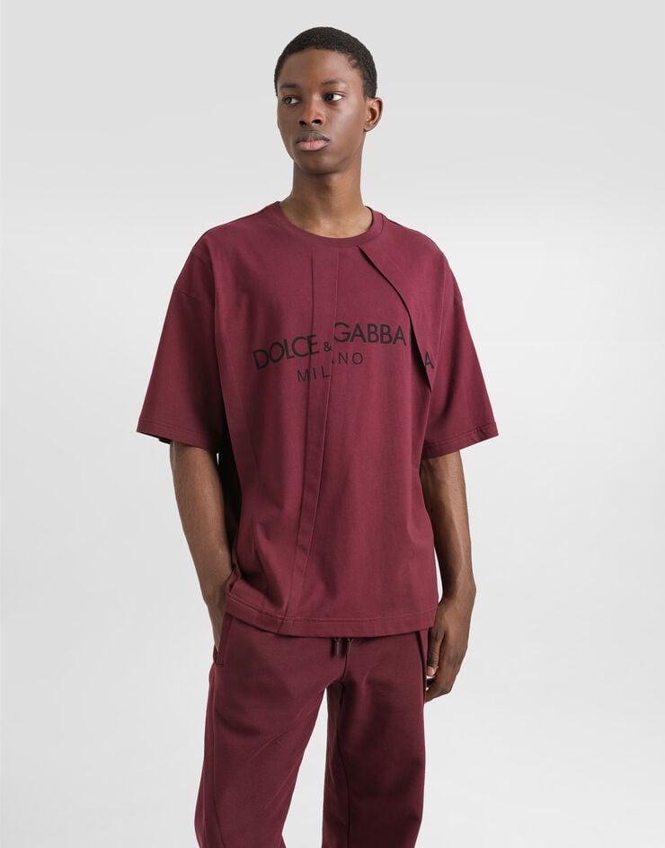 Dolce & Gabbana Camiseta De Algodón Con Logotipo