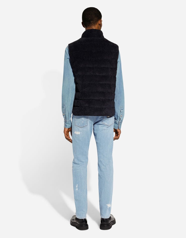 Dolce & Gabbana Chaleco Acolchado Con Forro