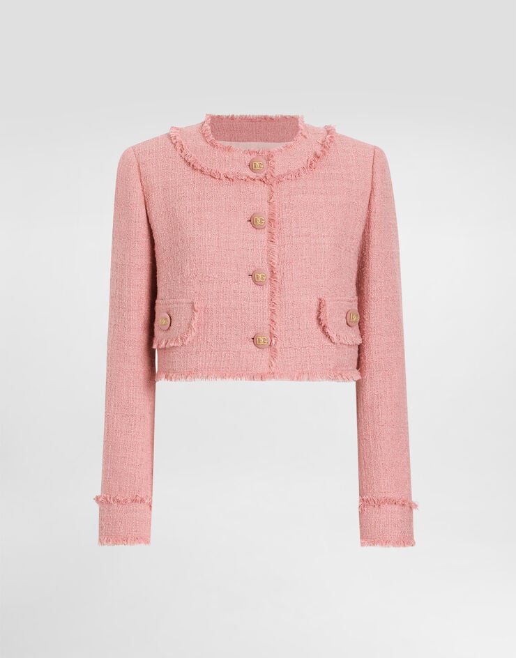 Dolce & Gabbana Chaqueta corta de tweed raschel
