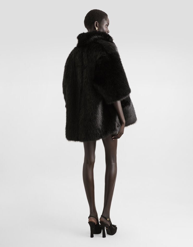 Dolce & Gabbana Chaqueta De Pelo Sintético