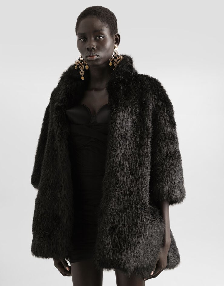 Dolce & Gabbana Chaqueta De Pelo Sintético