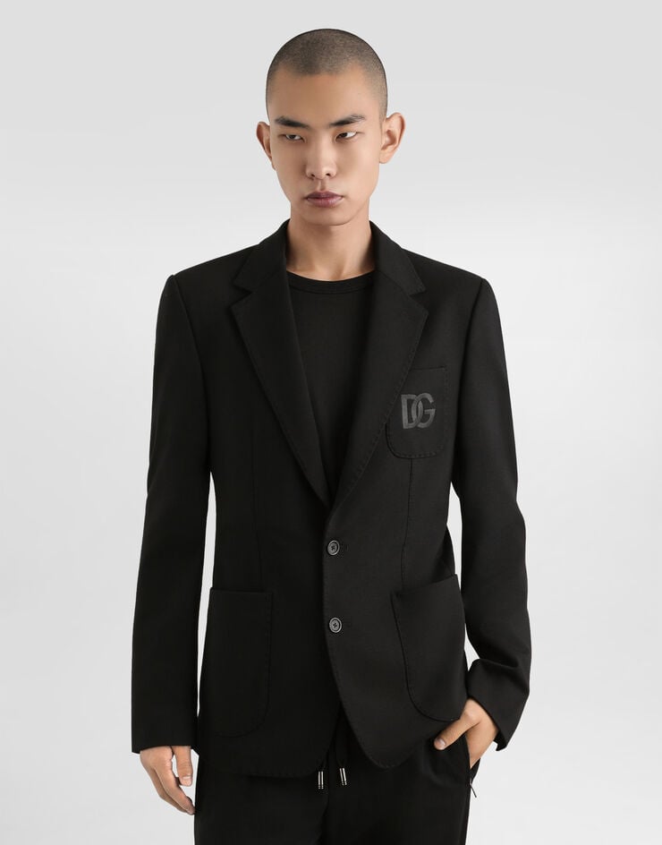 Dolce & Gabbana Chaqueta Portofino De Punto Elástico