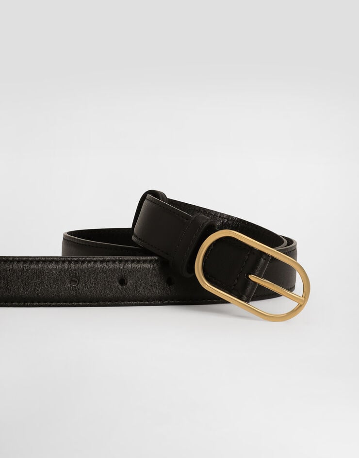 Dolce & Gabbana Cinturón De Piel De Becerro