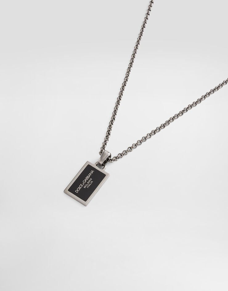 Dolce & Gabbana Collar De Metal Con Logotipo