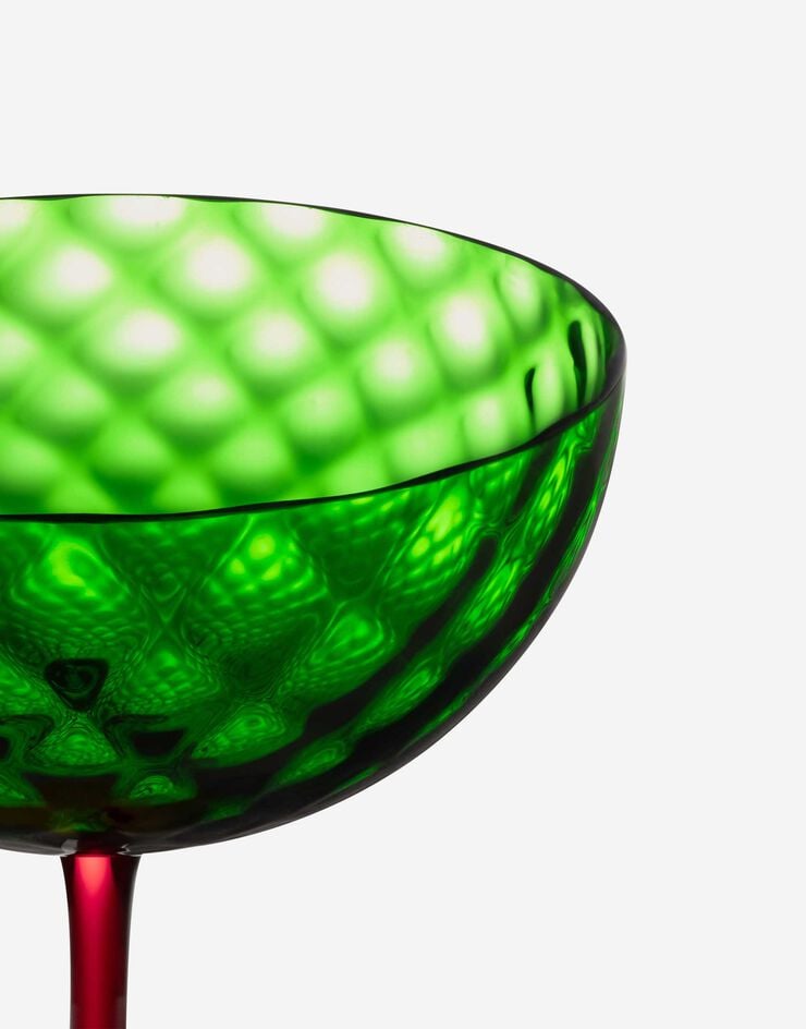 Dolce & Gabbana Copa De Champán De Vidrio De Murano