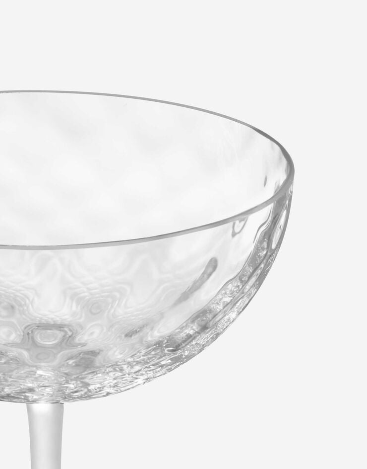 Dolce & Gabbana Copa De Champán De Vidrio De Murano
