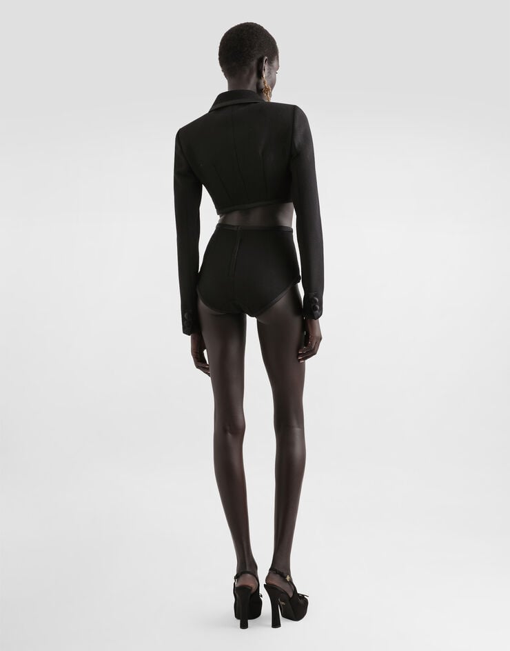 Dolce & Gabbana Culotte De Tela De Lana