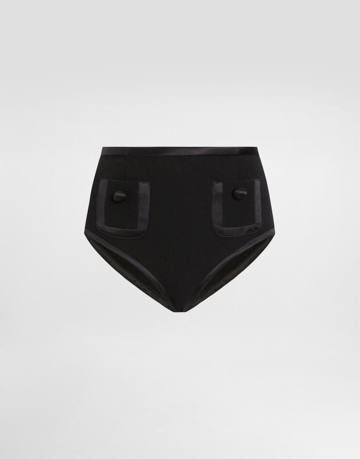 Dolce & Gabbana Culotte de tela de lana