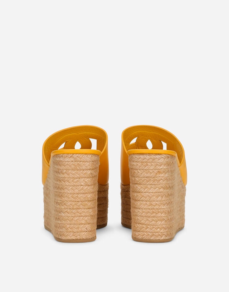 Dolce & Gabbana Cuña En Piel De Becerro