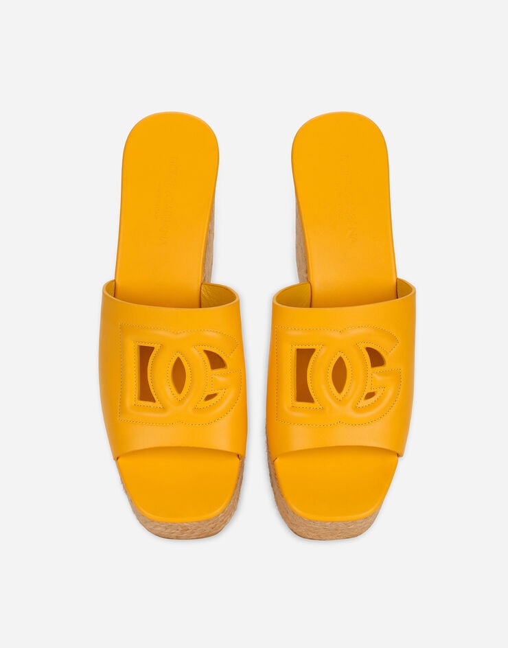 Dolce & Gabbana Cuña En Piel De Becerro