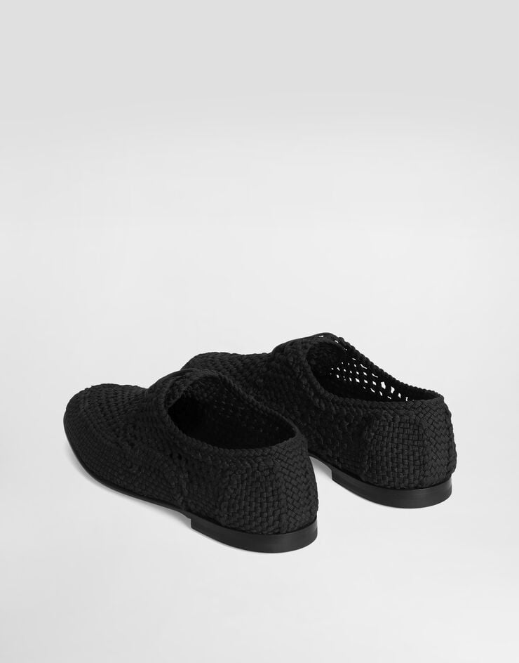 Dolce & Gabbana Derby De Tejido Trenzado